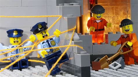 Lego City Prison Break Amazing Police Trap From Thread Lego Stop