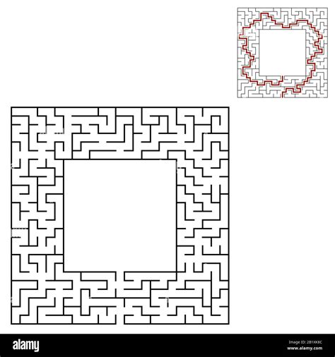 Cereal Box Maze Circle