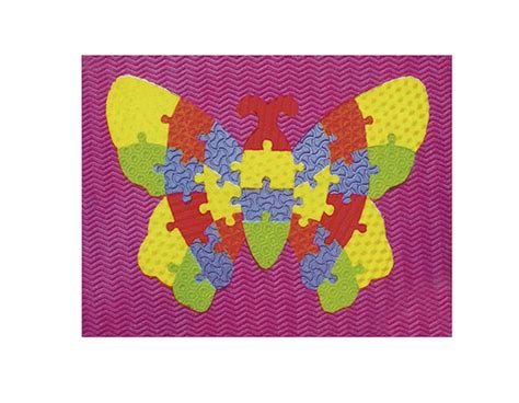 Ripley PUZZLE MARIPOSA LETRA GOMA EVA