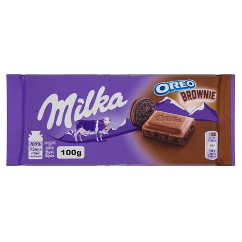 Chocolate Milka Oreo Brownie Barra G Clique E Compre