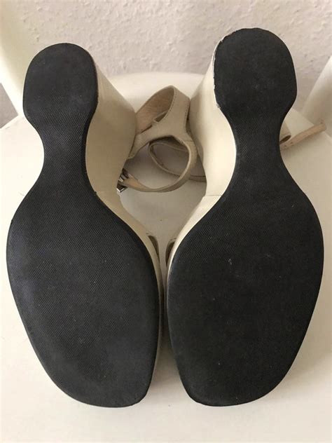 Cream Wedge Sandals Vinted