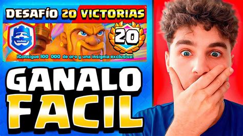 Asi ConseguÍ El Desafio De 20 Victorias Con Anthonydangelo En Llamada Clash Royale Youtube