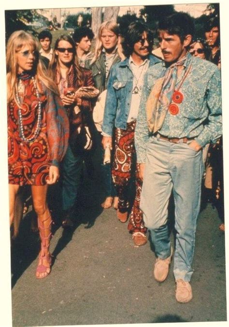 George Harrison India 60s Fashion Hippie Hippie Outfits Woodstock Fashion