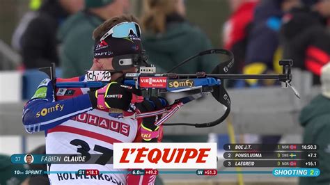 Le R Sum Du Sprint Oslo Biathlon Cm H Vid O Dailymotion