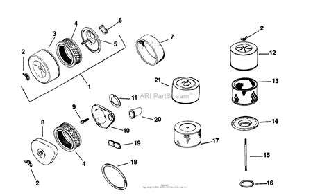 Kohler K341 71135 Basic 16 Hp 119 Kw Specs 71105 71384 Parts Diagram For Air Intake 1 16 1