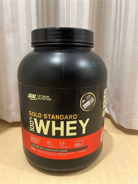 Optimum Nutrition (ON) whey, Health & Nutrition, Health Supplements ...