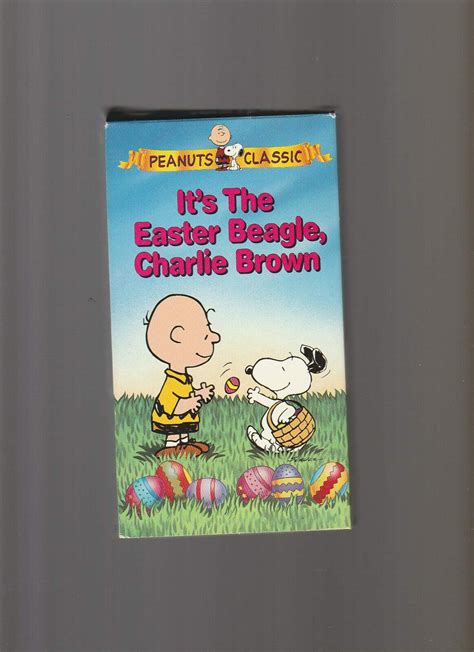 Its The Easter Beagle Charlie Brown Vhs 1997 97368374133 Ebay