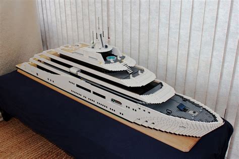 LEGO Mega-Yacht — Keith Orlando