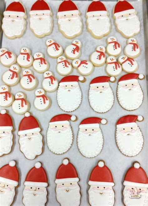 How To Decorate Santa Cookies Sweetopia