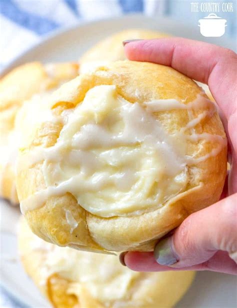 Crescent Roll Cheese Danishes Video The Country Cook