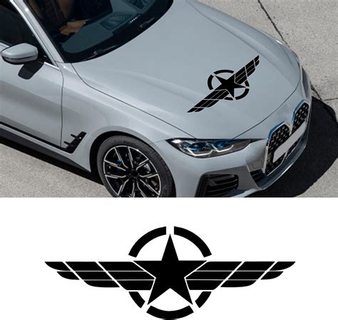 Amazon Lanzmyan Car Hood Decal Sticker Universal Hood Racing Body