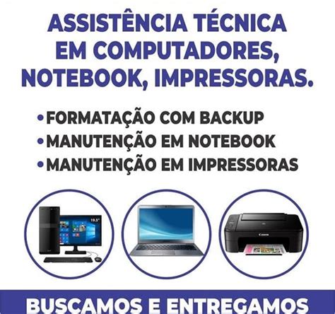 Cco Inform Tica Manuten O Em Computadores Impressoras E Notebooks