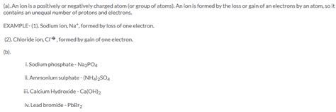 Lakhmir Singh Chemistry Class 9 Solutions Chapter 3 Atoms And Molecules