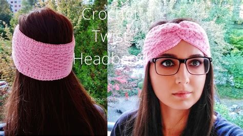 How To Crochet Twist Headband Youtube