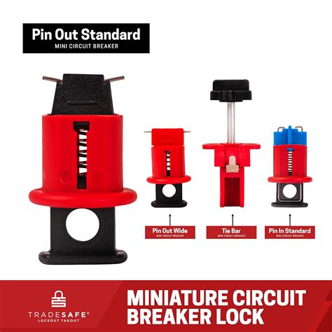 Buy Tradesafe Circuit Breaker Lockout Device Pack Pin Out Standard