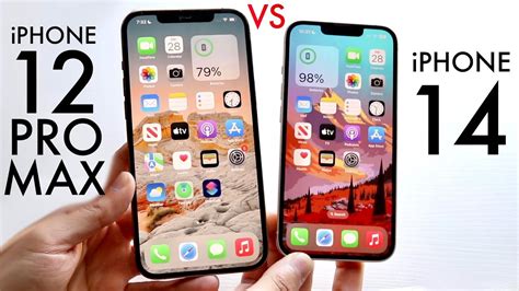 Iphone 14 Vs Iphone 12 Pro Max Comparison Review Youtube