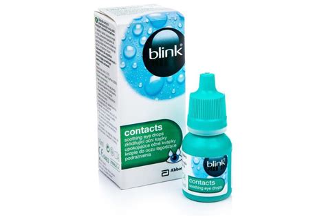 Blink Contacts Λιπαντικές Οφθαλμικές Σταγόνες 10 ml Lentiamo