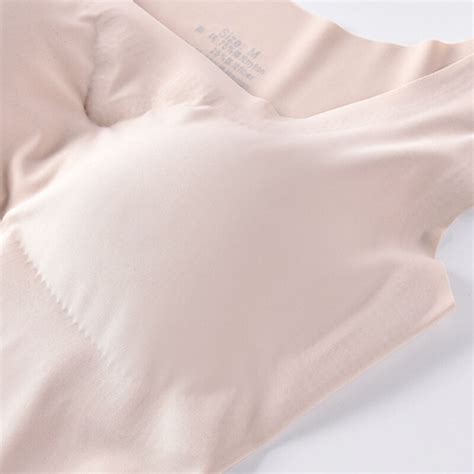 Soft Tank Top Women Wireless Lingerie Push Up Seam Grandado