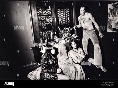 Kenneth Anger During Filming Of Lucifer Rising 1971 London Stock Photo