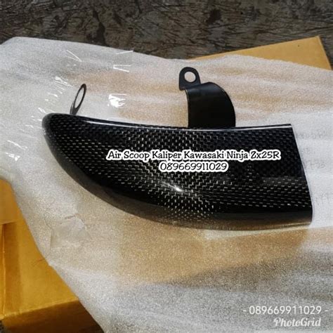 Jual Air Scoop Kaliper Depan Carbon Kevlar Kawasaki Ninja Zx R