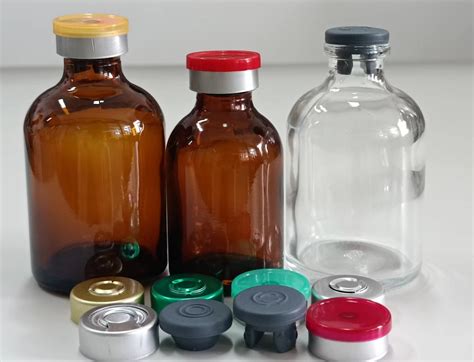 Ml Amber Moulded Glass Bottles Glass Vial For Medical Use With