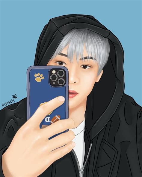 Cha eunwoo fanart Çizimler