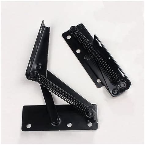 Qiao Pieces Degree Foldable Lift Bracket Black Spring Hinge