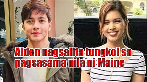 Alden Richards Nagsalita Tungkol Sa Pagsasamang Muli Nila Ni Maine