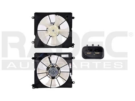 Motoventilador Hd Accord L Lts P Rad Sencillo Completo