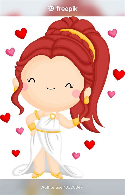 Un Vector De Afrodita La Diosa Del Amor Premium Vector Freepik