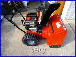 SEARS CRAFTSMAN SNOW BLOWER THROWER MODEL 247 886400 Dual Stage Zero