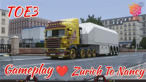 Trucker Of Europe 3 New Update 0 39 Zurich To Nancy Map Gameplay