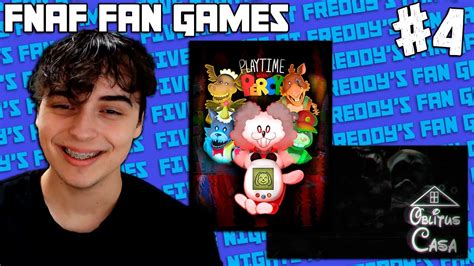 Los Fan Games De Fnaf Han Vuelto Playtime With Percy Oblitus