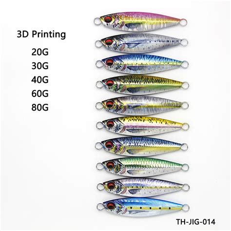 Pc D Printing Ima Fishing Lure G G G G G Colors Metal