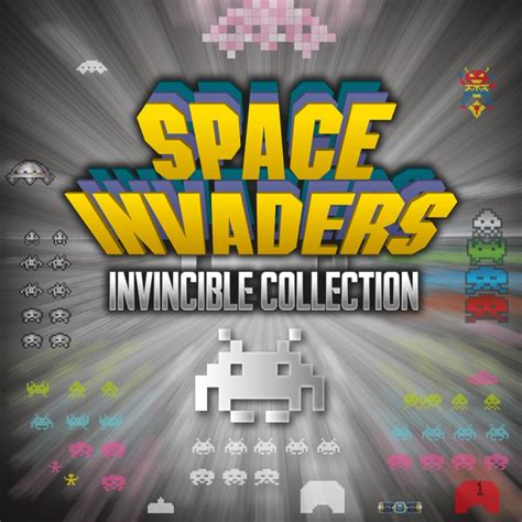 Space Invaders Invincible Collection Cover Or Packaging Material