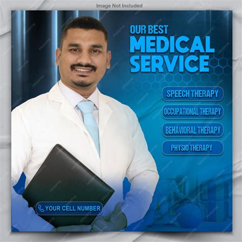 Premium Psd Medical Poster Design Template