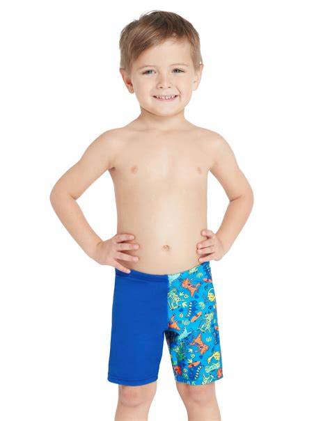 Zoggs Tots Boys Skaters Mid Swim Jammer Bluemulti Simply Swim