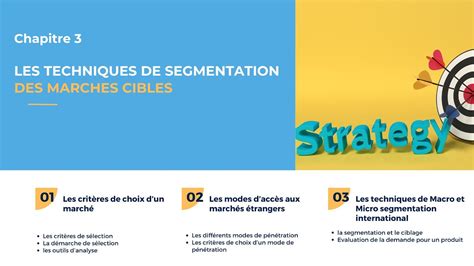 Marketing International Chapitre 3 Les Techniques De Segmentation Des