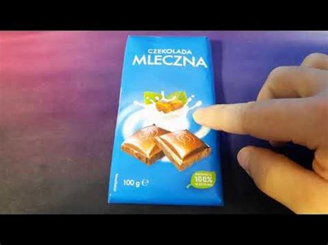 Польский шоколад MLECZNA. - YouTube