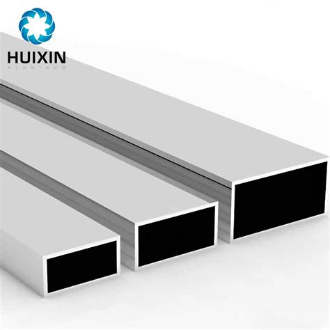 Anodized X Hollow Aluminium Profile Aluminum Standard Size Tube