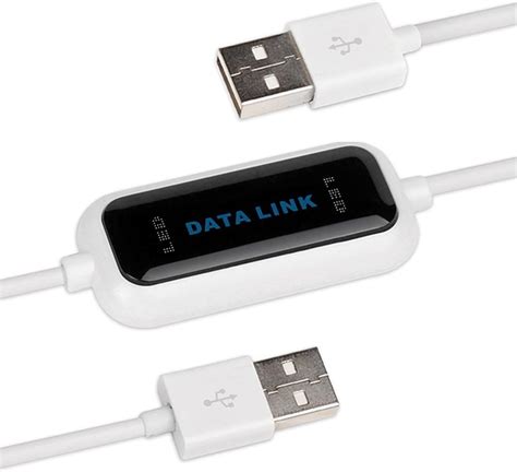 InVaFoCo USB Câble de Transfert PC à PC USB 2 0 Câble Cordon de