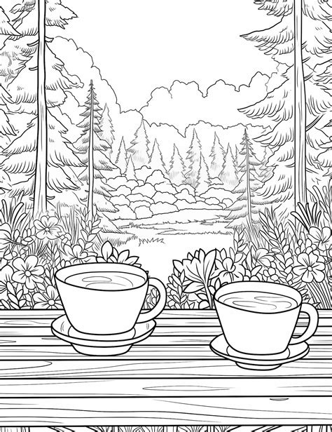 Unwind And Unleash Your Creativity With Nature Adult Coloring Pages