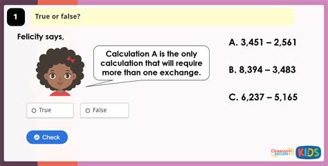 Year 5 Subtract More Than 4 Digits Lesson Classroom Secrets