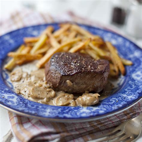 Steak Diane With Cheat Chips Irish Beef