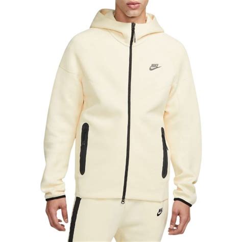 Nike Sweatshirt Homem Capuz M Nk Tch Flc Fz Wr Fb L Branco