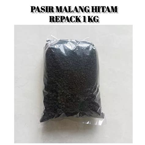 Jual Pasir Malang Hitam Kg Pasmal Media Tanam Tanaman Aquarium