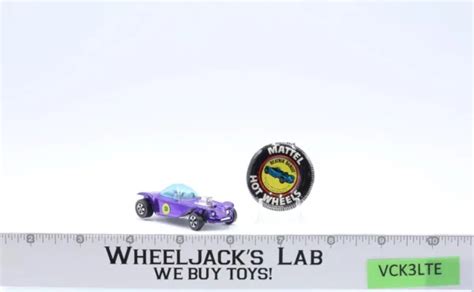 Beatnik Bandit Spectraflame Purple Hot Wheels Mattel Redline W Button Nice Wheeljack S Lab