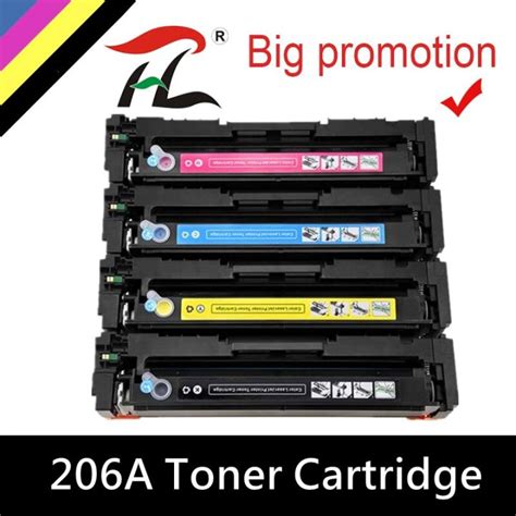 ตลับหมึกที่เข้ากันได้สำหรับ Hp 206a W2111a 206a W2110a W2113a W2112a สำหรับ Hp Color Laserjet