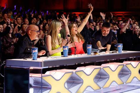 Agt Simon Cowell Gives Golden Buzzer To Year Old Blind Singer