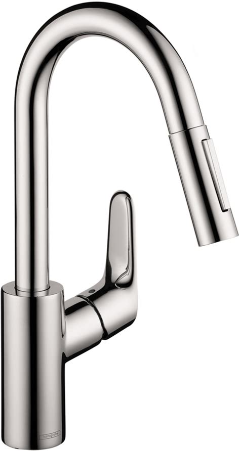 hansgrohe Kitchen sink mixers: Focus, Prep Kitchen Faucet, 2-Spray Pull ...